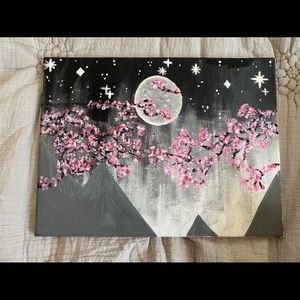 painting on canvas